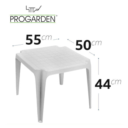 Set Tavolino e Sedie per Bambini in Plastica Progarden - Made in Italy