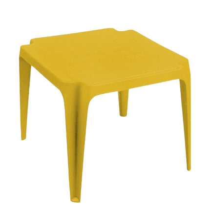 Progarden Tavolino In Plastica Impilabile Per Bambini 55X50X44 Cm, Robusto E Leggero
