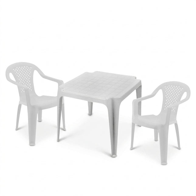 Set Tavolino e Sedie per Bambini in Plastica Progarden - Made in Italy Progarden