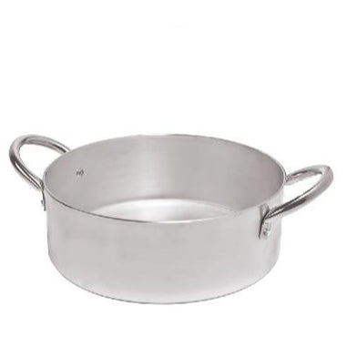 Pentalux Casseruola Professionale 28Cm Mezzo Fondo | Maniglie Inox