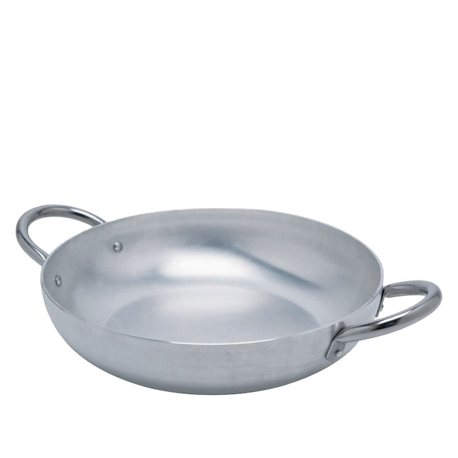 Pentalux Tegame Alto In Alluminio Con Manici Metallo – Ø20 A Ø40 Cm – Made In Italy – Ideale Per Cottura Uniforme E Professionale Ø 20x6,5h cm Pentalux