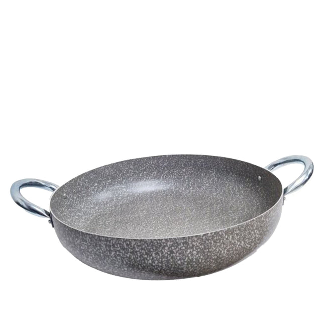 Pentalux Tegame Alto Antiaderente Stone Line – Alluminio 99.9% – Effetto Pietra – 28/32/36/40 Cm – Pfoa Free