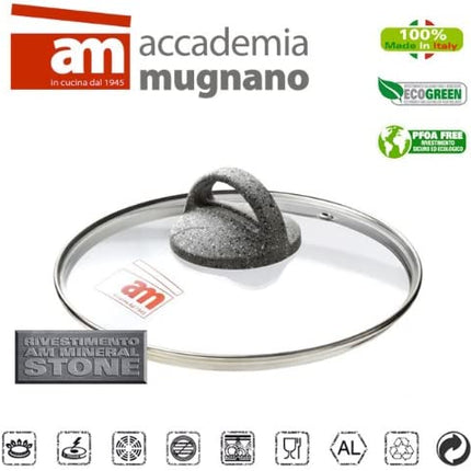 Accademia Mugnano Padella Professionale Antiaderente Cuore Di Pietra Per Piani A Induzione Accademia Mugnano