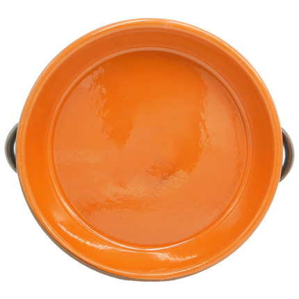 Benegiamo Padella In Terracotta A 2 Manici Per Fornello Gas Elettrico Zuppe Carne Stufati Benegiamo