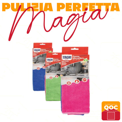 Irge Panni Microfibra Multiuso Adatti A Tutte Le Superfici Irge