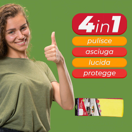 Irge Panni Microfibra Multiuso Adatti A Tutte Le Superfici Irge