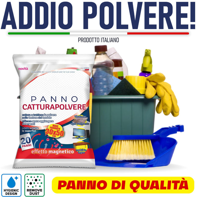 Irge Panno Catturapolvere Maxi Magnetico Per Ogni Superficie