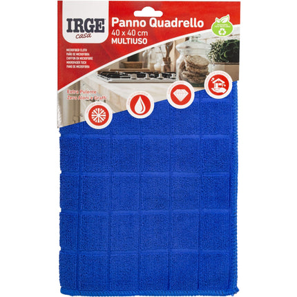 Irge Panno Quadrello Microfibra Multiuso Tutte Le Superfici Irge