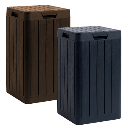Plastmeccanica Pattumiera Grande Cestino Bidone Spazzatura 38×38×65H Raccolta Differenziata 80L
