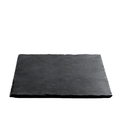 Ilsa Piano Quadrato Ardesia Nero Impermeabile Piatto Da Esposizione Horeca Elegante Ilsa