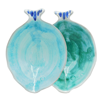 Benegiamo Piatto Fondo Forma Di Pesce Grande Per Zuppe Mare Polpo Al Sugo Cozze 32×23 Cm