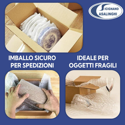 Tecnopack Pluriball Bobina Rotolo Diverse Dimensioni Imballaggio Spedizioni Traslochi Tecnopack