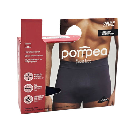 Pompea Boxer Intimo Uomo Microfibra Elastico Traspirante