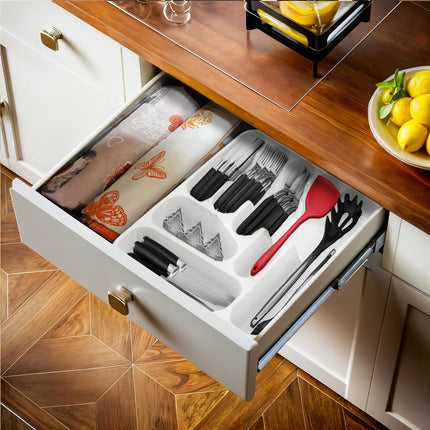 Portaposate Piccolo E Grande Per Cassetti - Vaschette Multi Scomparto Ordinate