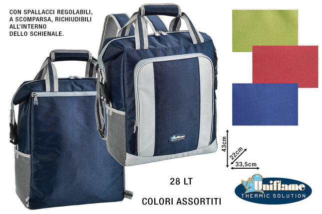 Borsa Termica Ocean Lt.28 Colori Assortiti Spiaggia Uniflame