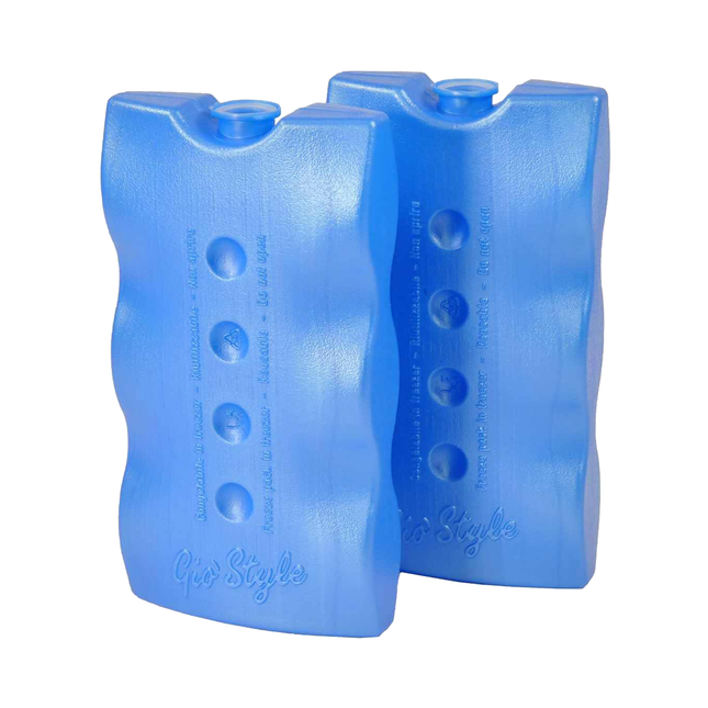 Giò Style Mattonella Ghiaccio Borsa Termica Frigo Portatile Tavoletta Refrigerante 2×400Gr
