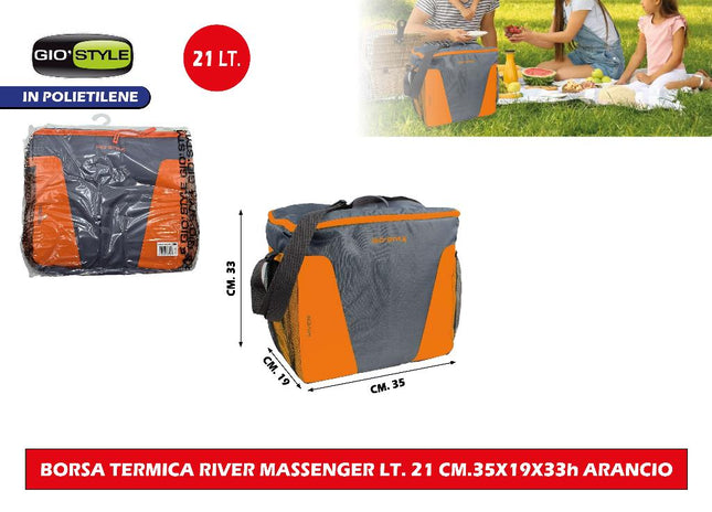 Giò Style Borsa Termica River Massenger Lt. 21 Cm.35X19X33H Giò Style