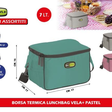 Giò Style Borsa Termica Lunchbag Vela+ Pastel - Tutto Tutto Meno Meno