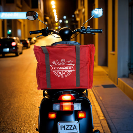 Borsa Termica 43L Portapizza Professionale Trasporto Sicuro