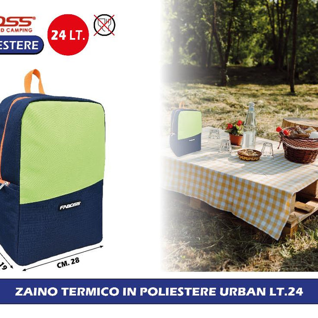 Zaino Termico In Poliestere Urban Lt.24