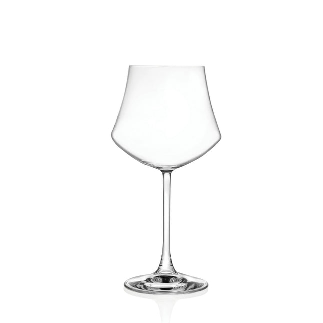 Rcr Calice Vino In Cristallo Da 33Cl Ego Set 6Pz - Splendente Elegante Per Vino, Champagne, Ristorante