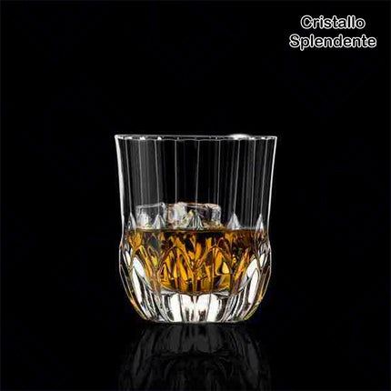 Rcr Bicchiere Acqua In Cristallo Adagio Dof Tumbler Da 35Cl Set 6Pz - Splendente Elegante Per Acqua, Aperitivi, Da Ristorante RCR Cristallerie
