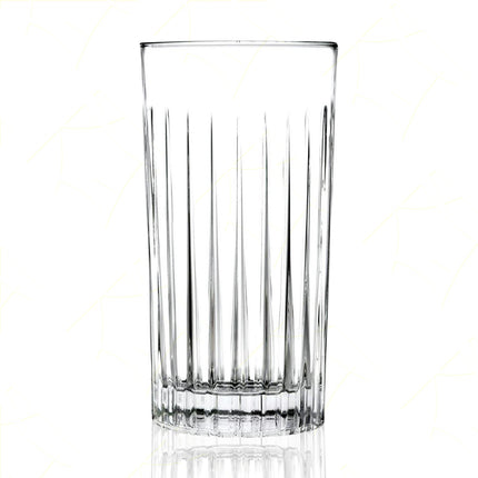 Rcr Bicchiere Acqua In Cristallo Timeless Tumbler Da 44Cl Set 6Pz - Splendente Elegante Per Acqua, Aperitivi, Da Ristorante, Casa