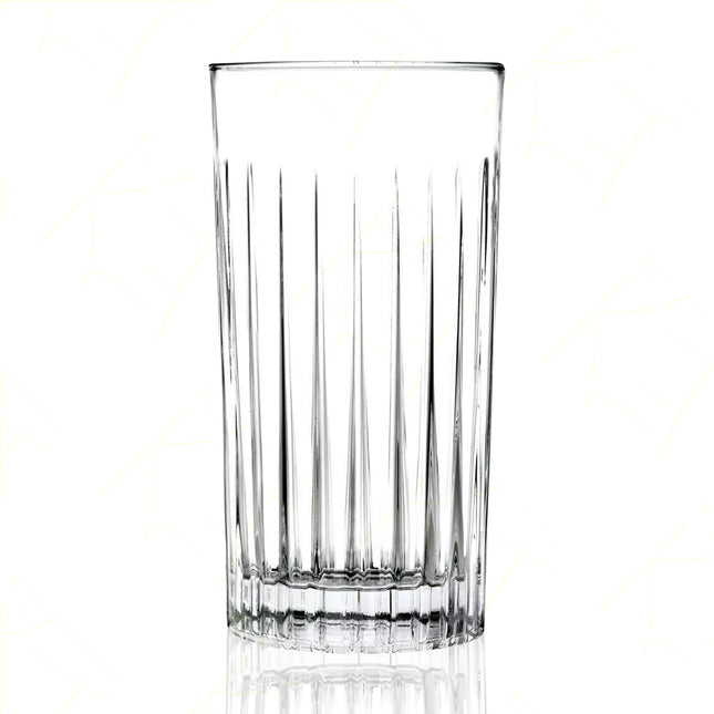 Rcr Bicchiere Acqua In Cristallo Timeless Tumbler Da 44Cl Set 6Pz - Splendente Elegante Per Acqua, Aperitivi, Da Ristorante, Casa