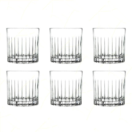 Bicchiere Acqua In Cristallo Timeless Da 31Cl Set 6Pz - Splendente Elegante Per Acqua, Aperitivi, Da Ristorante, Casa RCR Cristallerie