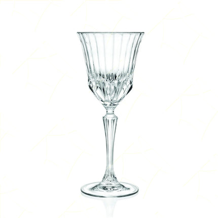 Rcr Calice Vino In Cristallo Da 28Cl Adagio Set 6Pz - Splendente Elegante Per Vino, Champagne, Ristorante