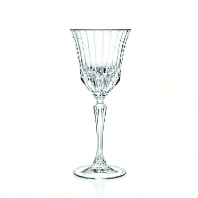 Rcr Calice Vino In Cristallo Da 28Cl Adagio Set 6Pz - Splendente Elegante Per Vino, Champagne, Ristorante
