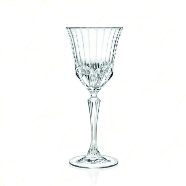 Rcr Calice Vino In Cristallo Adagio Set 6Pz - Splendente Elegante Per Vino, Champagne, Ristorante RCR Cristallerie
