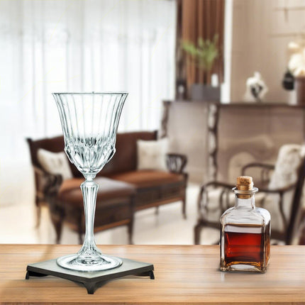 Rcr Calice Vino In Cristallo Da 28Cl Adagio Set 6Pz - Splendente Elegante Per Vino, Champagne, Ristorante