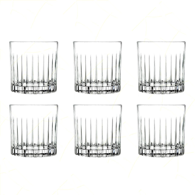 Rcr Bicchiere Acqua In Cristallo Timeless Da 36Cl Set 6Pz - Splendente Elegante Per Acqua, Aperitivi, Da Ristorante, Casa