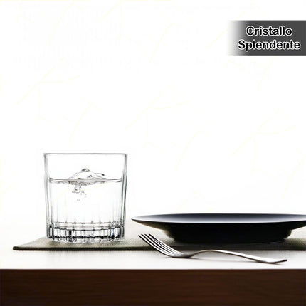 Rcr Bicchiere Acqua In Cristallo Timeless Da 36Cl Set 6Pz - Splendente Elegante Per Acqua, Aperitivi, Da Ristorante, Casa