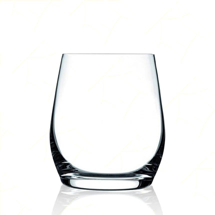 Rcr Bicchiere Acqua In Cristallo Invino Dof Da 37Cl Set 6Pz - Splendente Elegante Per Acqua, Aperitivi, Da Ristorante, Casa