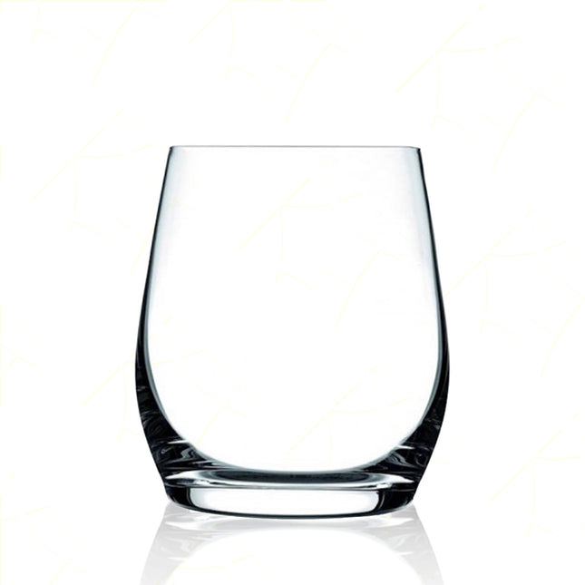 Rcr Bicchiere Acqua In Cristallo Invino Dof Da 37Cl Set 6Pz - Splendente Elegante Per Acqua, Aperitivi, Da Ristorante, Casa