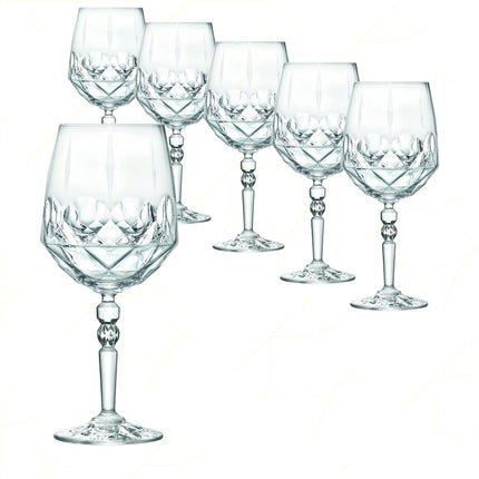 Rcr Calice Per Aperitivi In Cristallo Da 66,7Cl Alkemist Cocktail Set 6Pz - Splendente Elegante Per Vino, Champagne, Aperitivi, Ristorante