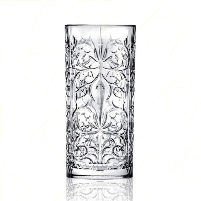 Rcr Bicchiere Per Aperitivi In Cristallo Tattoo Da 37Cl Set 6Pz - Splendente Elegante Per Acqua, Aperitivi, Da Ristorante, Casa RCR Cristallerie