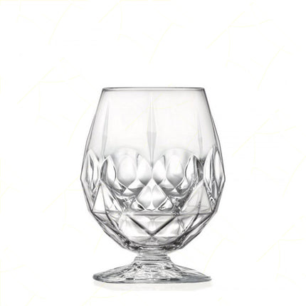 Rcr Calice Acqua O Aperitivi In Cristallo Da 53Cl Alkemist Stemless Set 6Pz - Senza Stelo Splendente Elegante Per Dessert, Frutta, Aperitivi, Ristorante, Bar