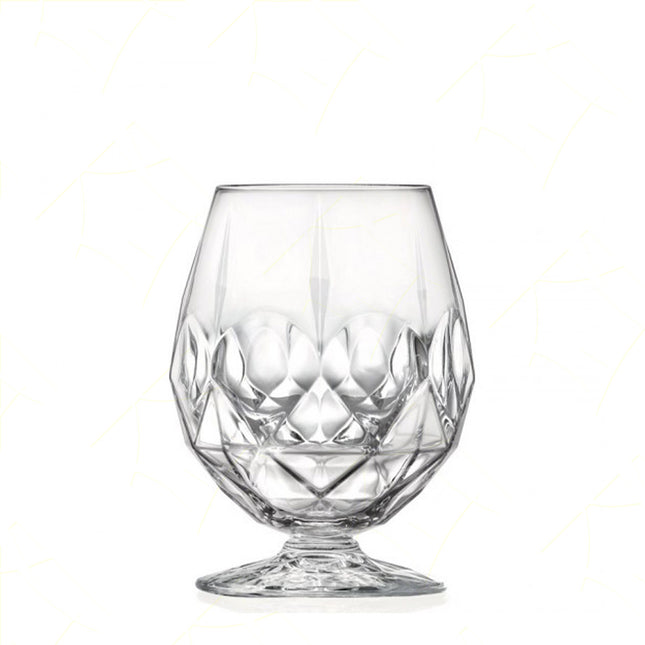 Rcr Calice Acqua O Aperitivi In Cristallo Da 53Cl Alkemist Stemless Set 6Pz - Senza Stelo Splendente Elegante Per Dessert, Frutta, Aperitivi, Ristorante, Bar