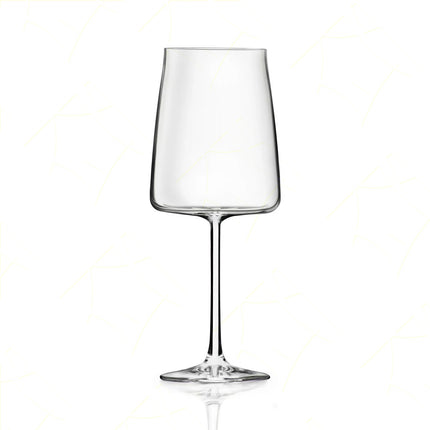 Rcr Calice Vino In Cristallo Essential Set 6Pz - Splendente Elegante Per Vino, Champagne, Ristorante