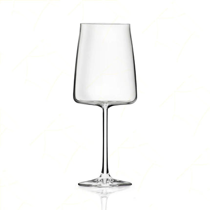 Rcr Calice Vino In Cristallo Essential Set 6Pz - Splendente Elegante Per Vino, Champagne, Ristorante RCR Cristallerie