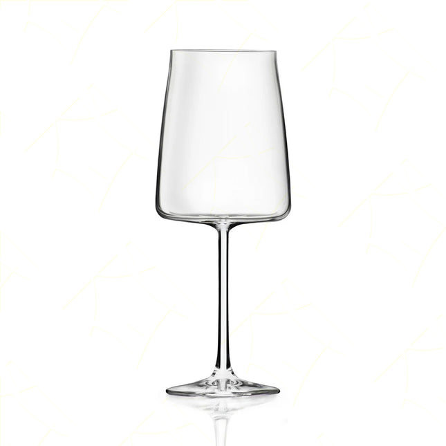 Rcr Calice Vino In Cristallo Da 65Cl Essential Set 6Pz - Splendente Elegante Per Vino, Champagne, Ristorante