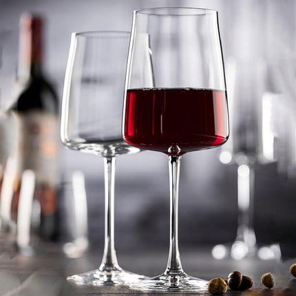 Rcr Calice Vino In Cristallo Essential Set 6Pz - Splendente Elegante Per Vino, Champagne, Ristorante