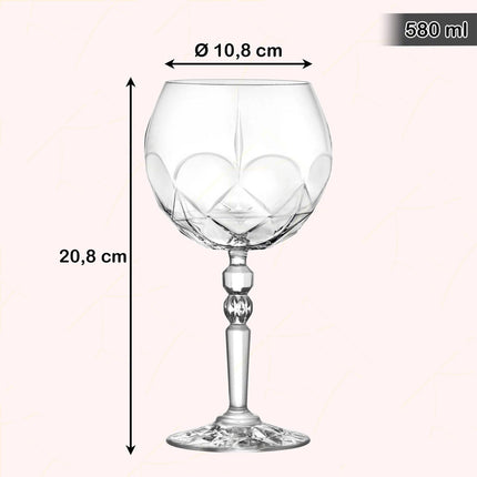 Rcr Calice Per Aperitivi In Cristallo Alkemist Set 6Pz - Splendente Elegante Per Ristorante, Bar, Vino, Champagne, Aperitivi, Dessert, Frutta RCR Cristallerie