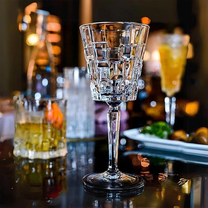 Rcr Calice Vino In Cristallo Etna Set 6Pz - Splendente Elegante Per Vino, Champagne, Ristorante RCR Cristallerie