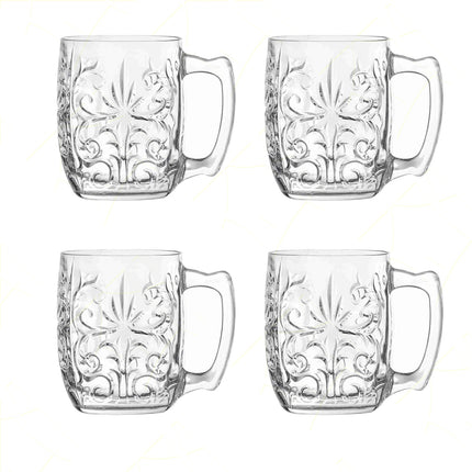Rcr Bicchiere Per Aperitivi In Cristallo Tattoo Mule Da 42Cl Set 4Pz - Splendente Elegante Per Acqua, Aperitivi, Da Ristorante, Casa RCR Cristallerie