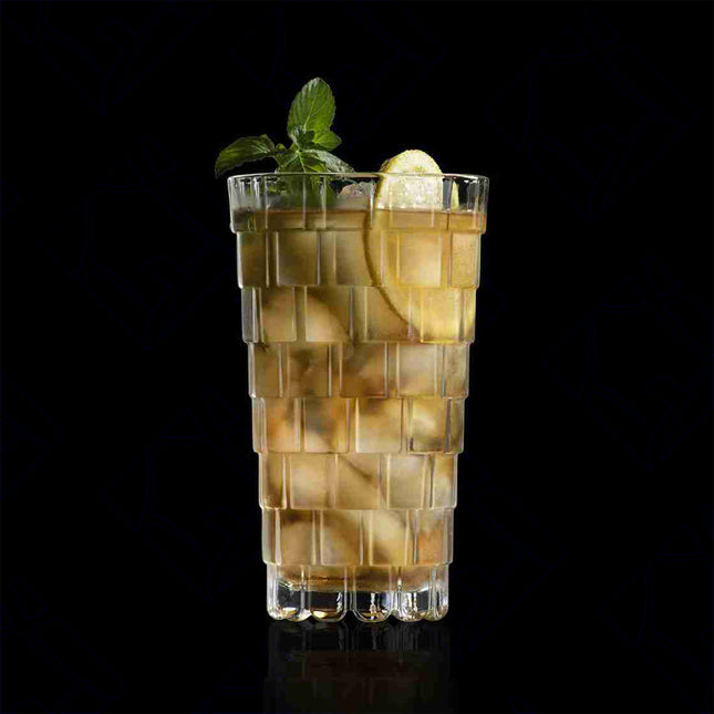 Rcr Bicchiere Per Aperitivi In Cristallo Stack Tumbler Da 39Cl Set 6Pz - Splendente Elegante Per Acqua, Aperitivi, Da Ristorante, Casa