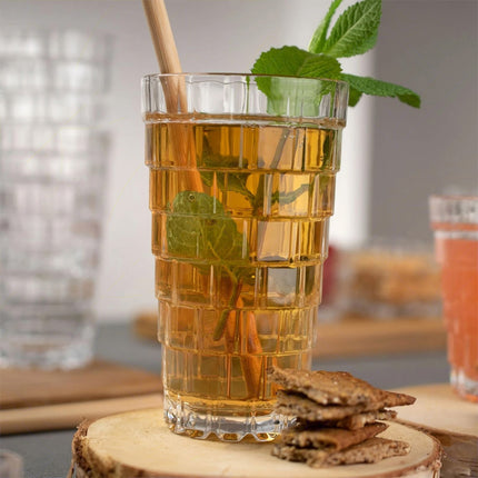 Rcr Bicchiere Per Aperitivi In Cristallo Stack Tumbler Da 39Cl Set 6Pz - Splendente Elegante Per Acqua, Aperitivi, Da Ristorante, Casa